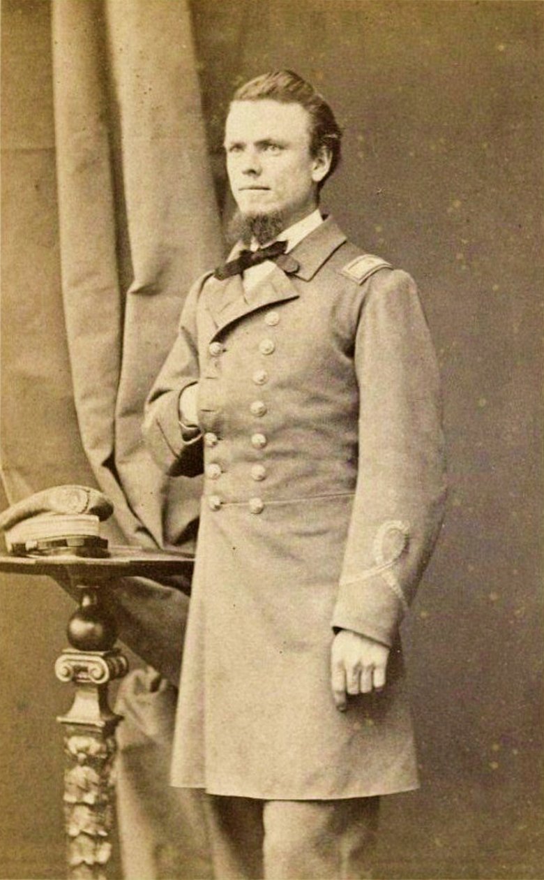 Lieutenant John Grimball (1840-1922) of C.S.S. Shenandoah, Confederate Navy by Georges Penabert