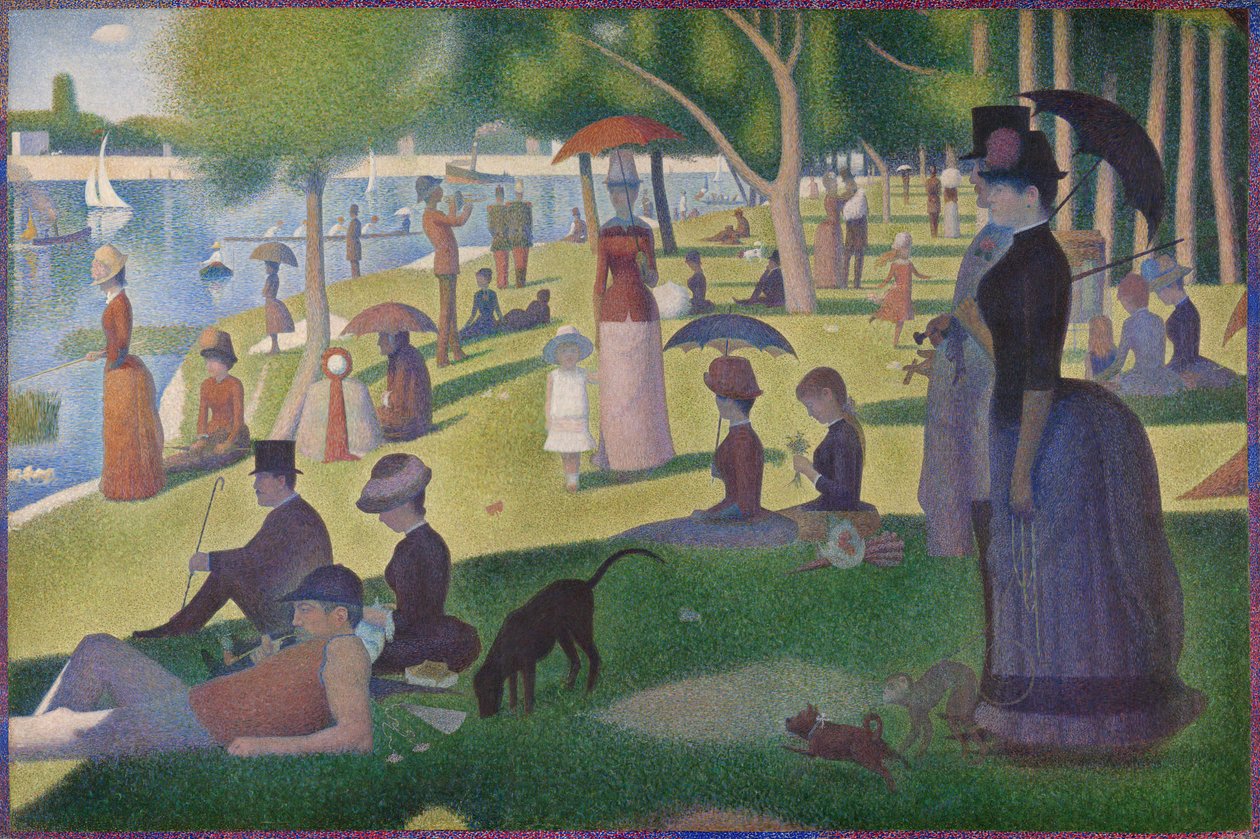 A Sunday on La Grande Jatte — 1884 by Georges Pierre Seurat