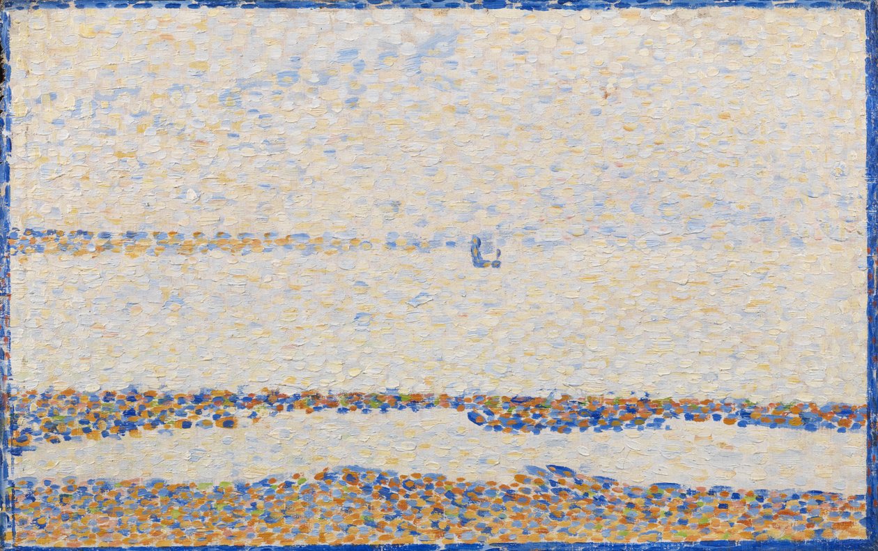 Beach at Gravelines by Georges Pierre Seurat
