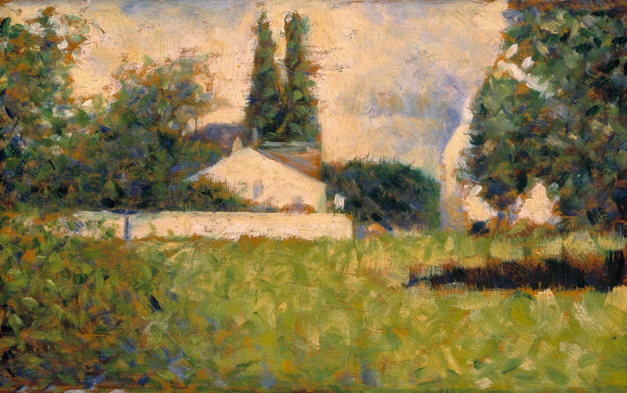 House among Trees by Georges Pierre Seurat