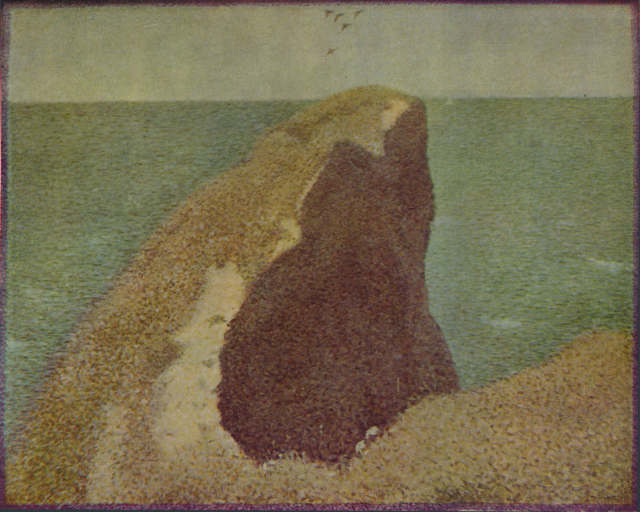 Le Bec Du Hoc, Grandcamp by Georges Pierre Seurat