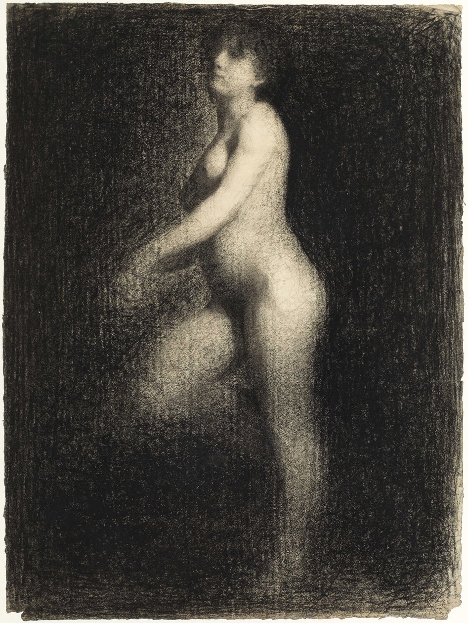 Nude by Georges Pierre Seurat