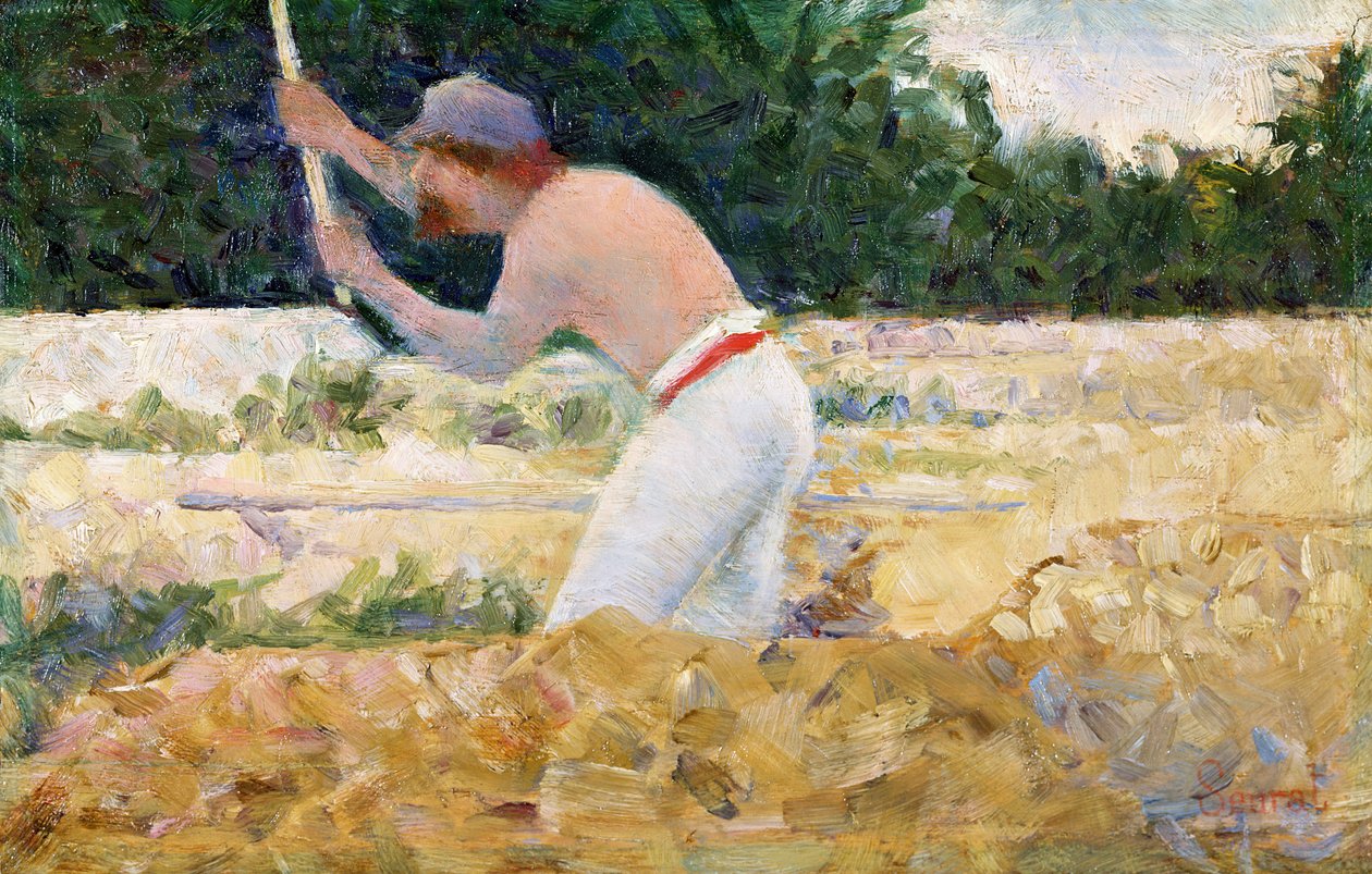 The Stone Breaker by Georges Pierre Seurat