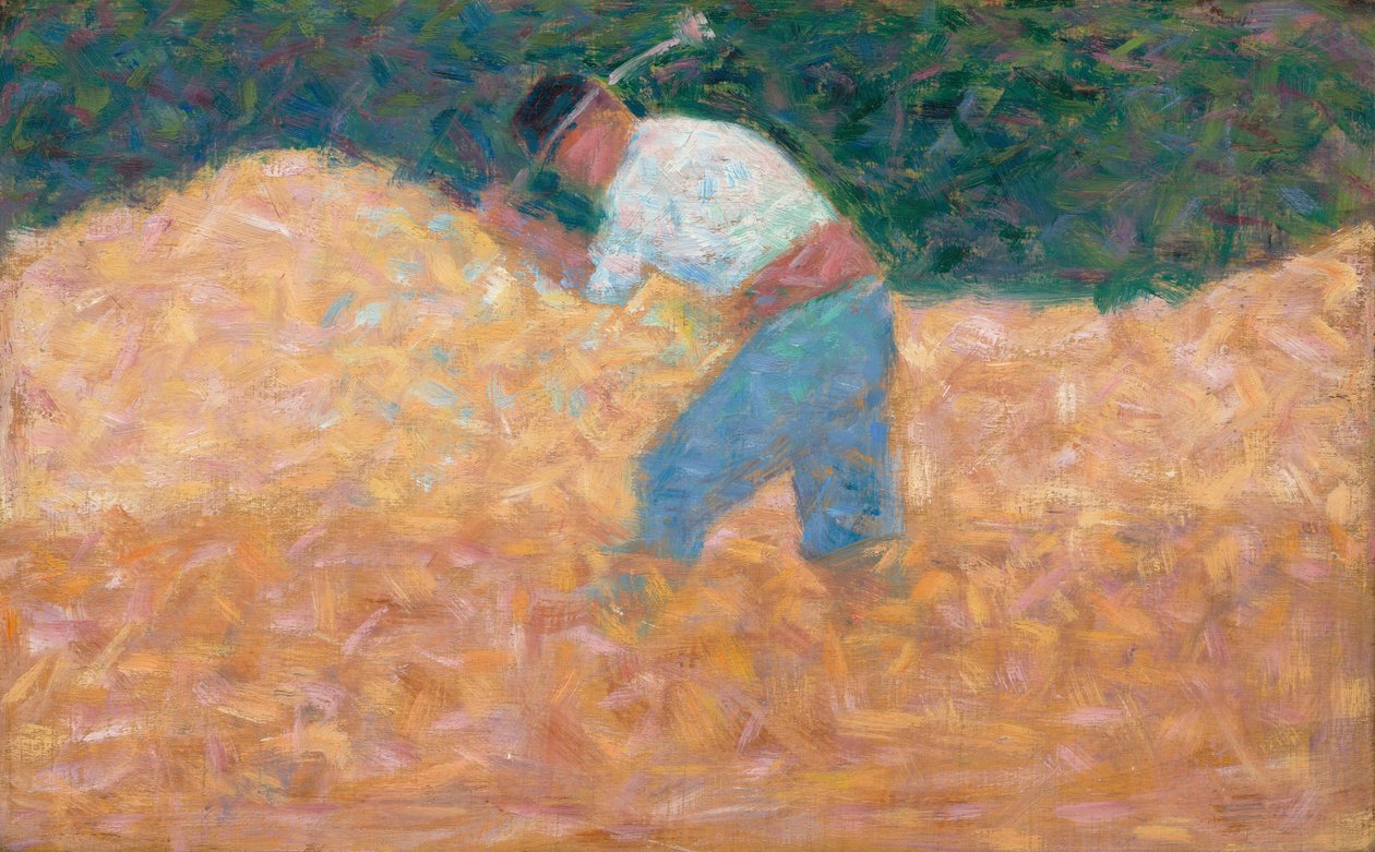 The Stone Breaker, c. 1882 by Georges Pierre Seurat