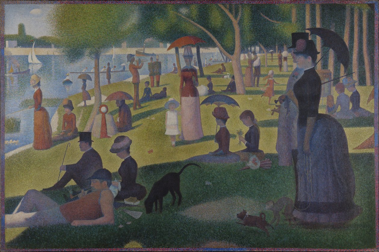 A Sunday on La Grande Jatte -- 1884 by Georges Seurat