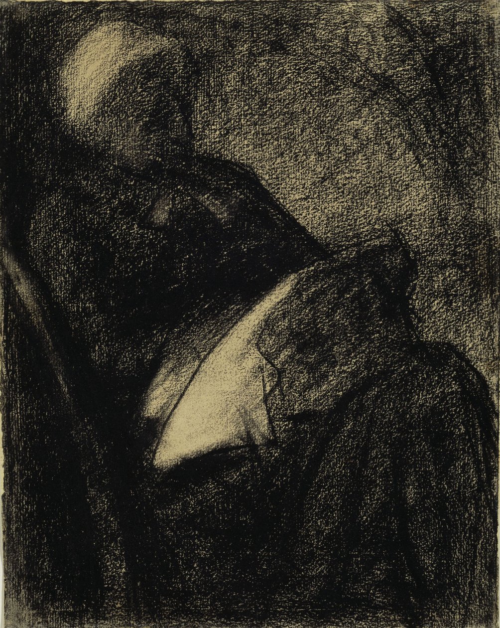 Embroiderer by Georges Seurat