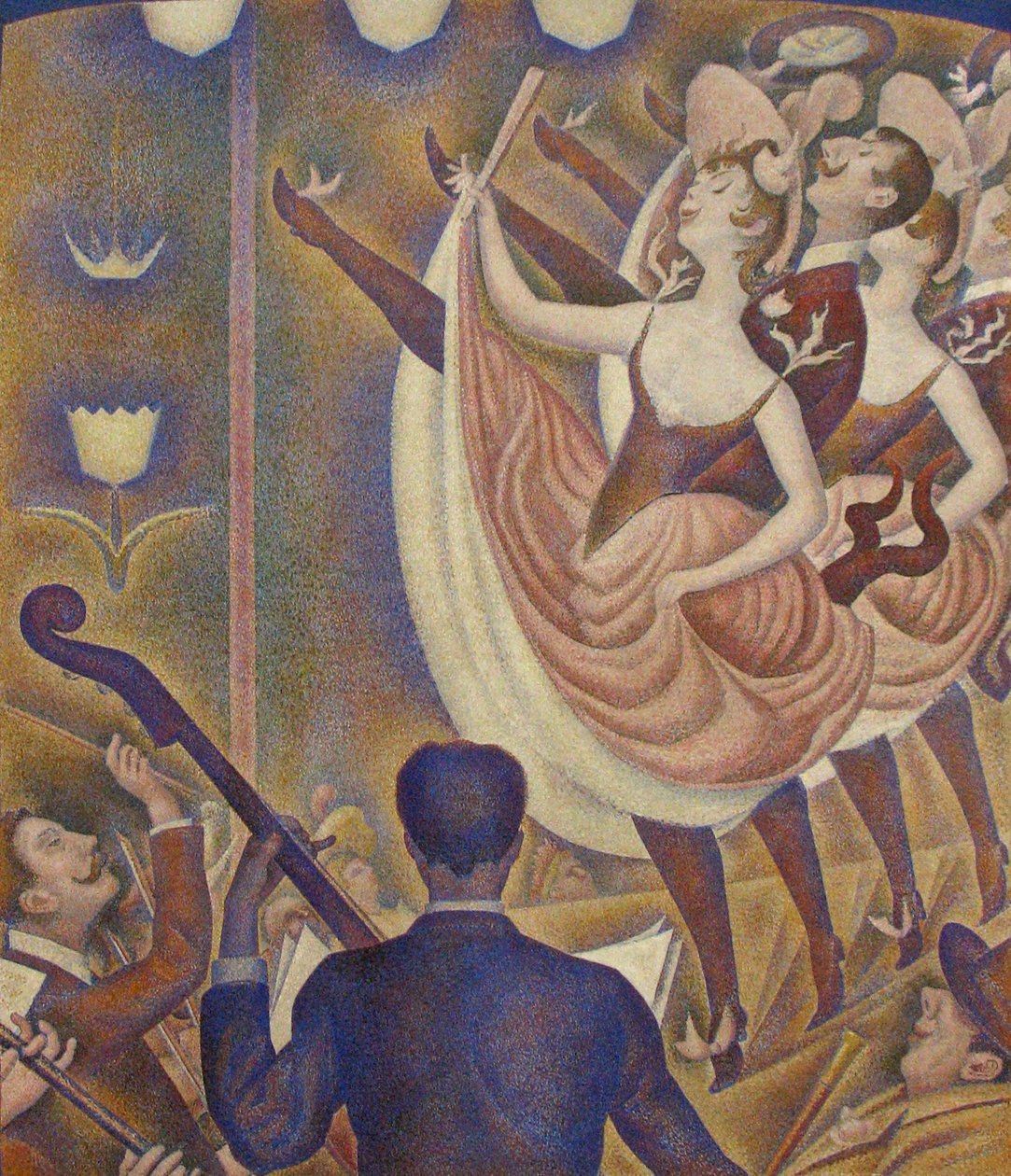 The Can-Can by Georges Seurat