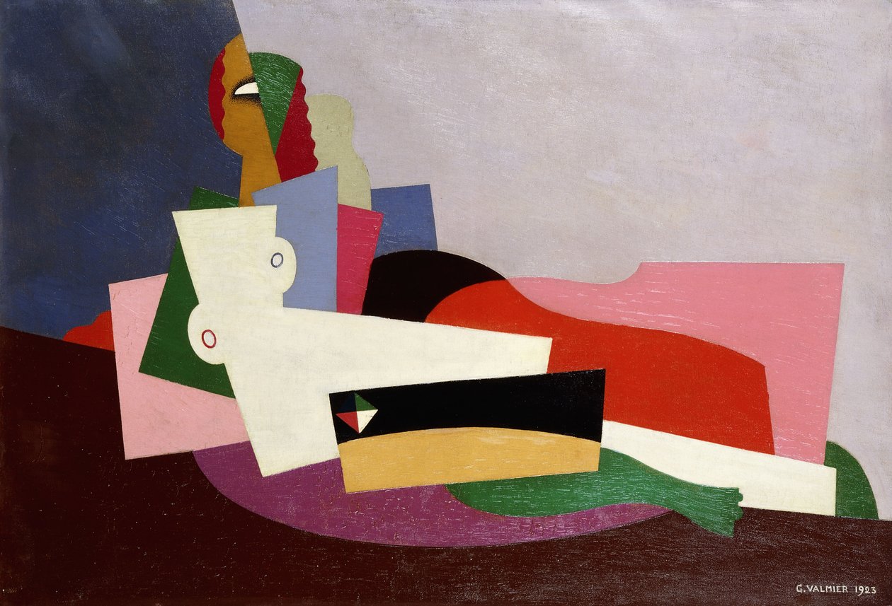 Nude Reclining by Georges Valmier