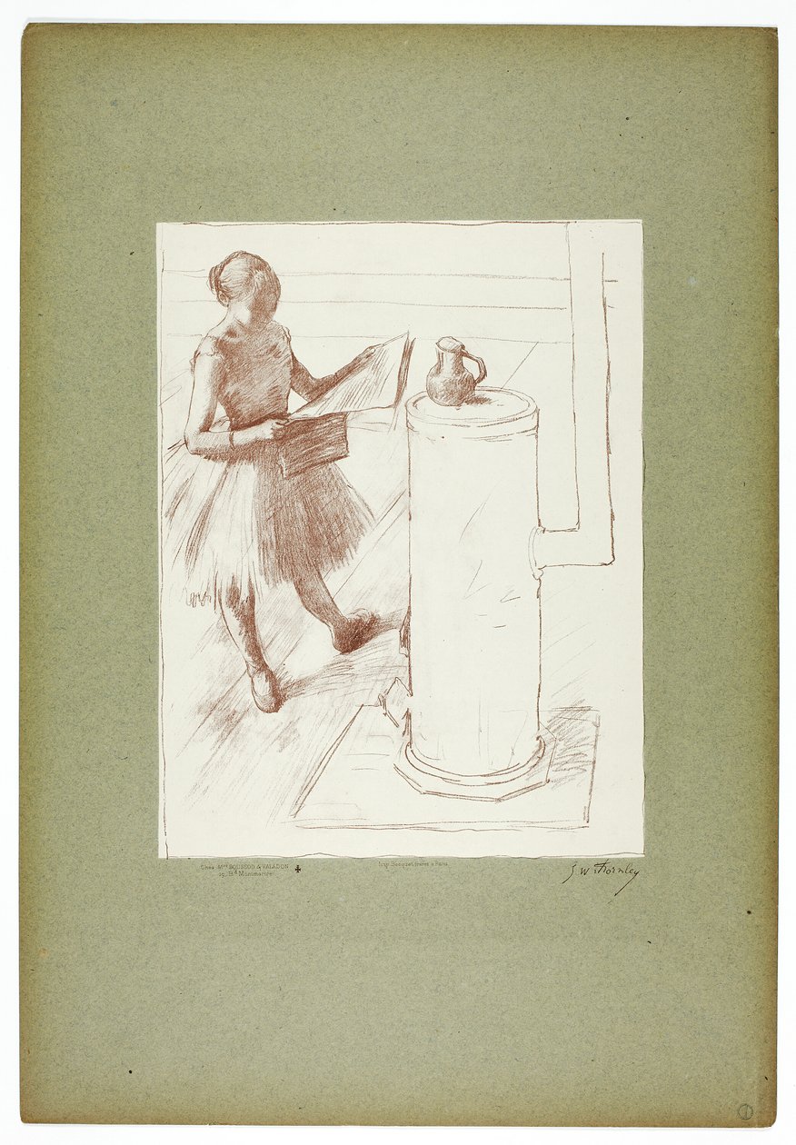 Dancer by the Stove by Georges William Thornley