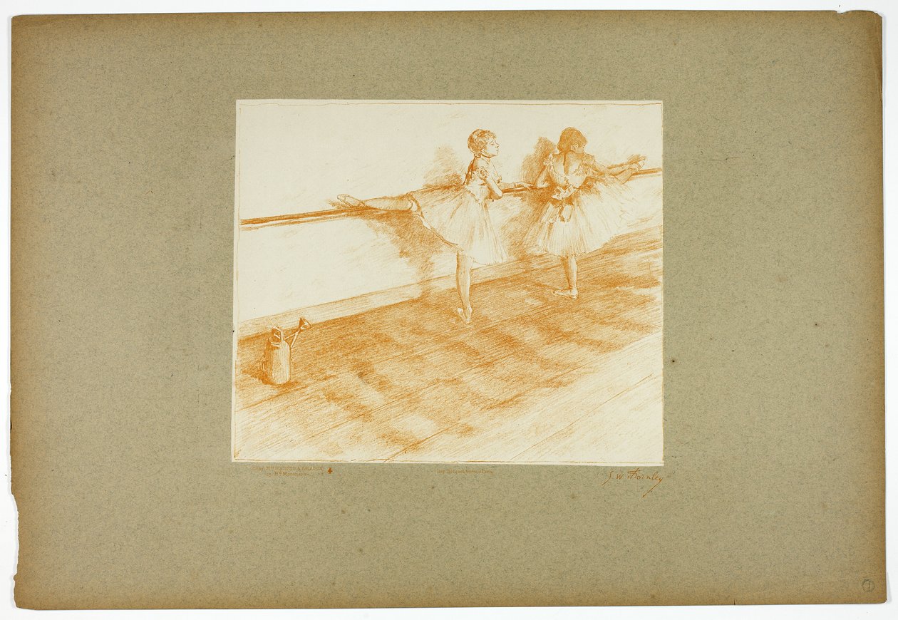 Dancers at the Bar by Georges William Thornley
