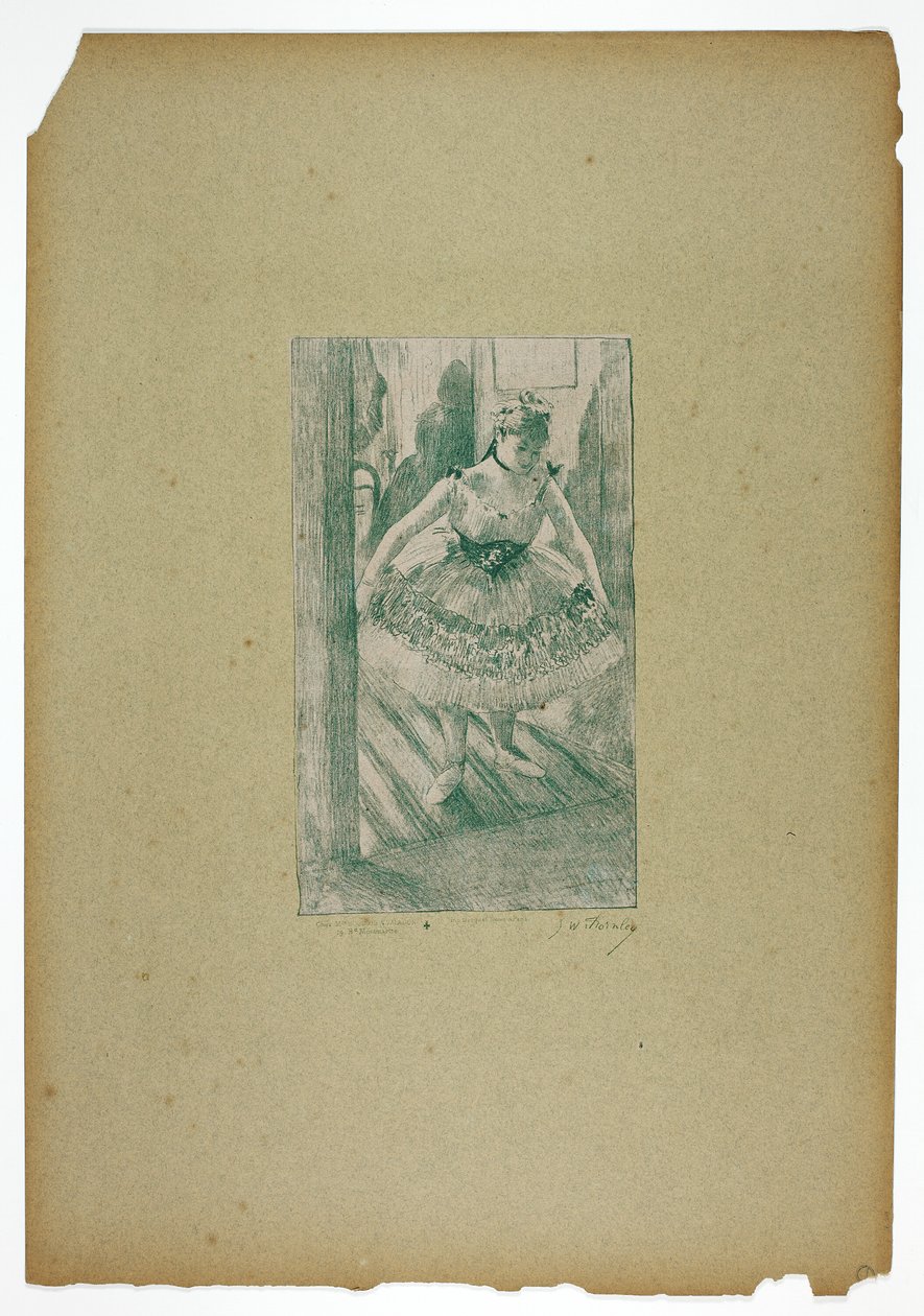 Going on Stage by Georges William Thornley