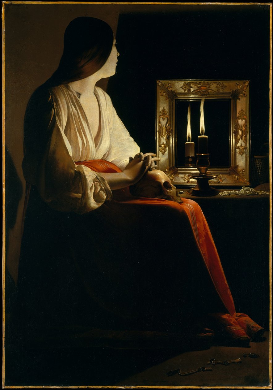 Penitent Mary Magdalene (Magdalena Wrightsman) by Georges de La Tour