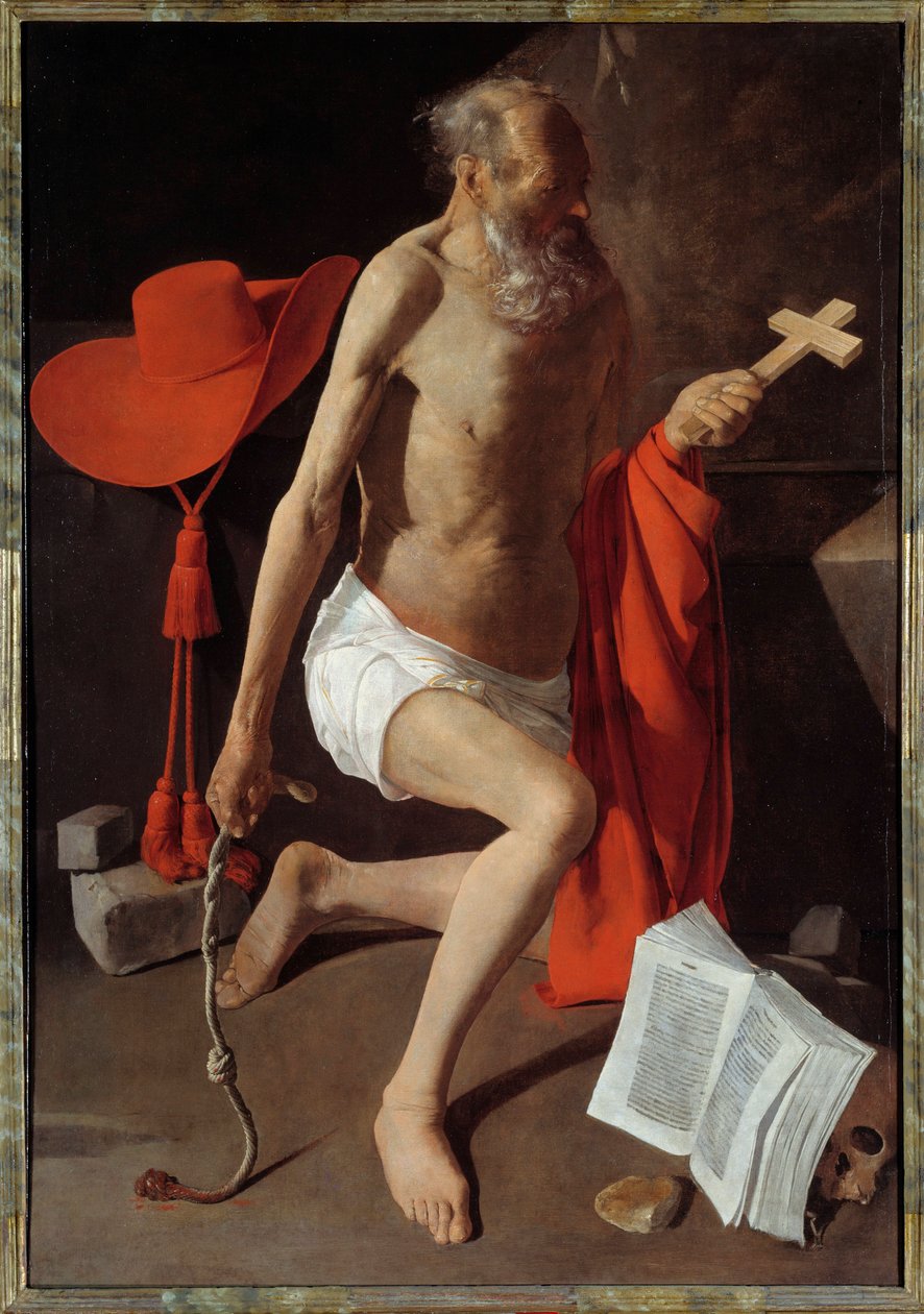 Saint Jerome Penitent by Georges de La Tour