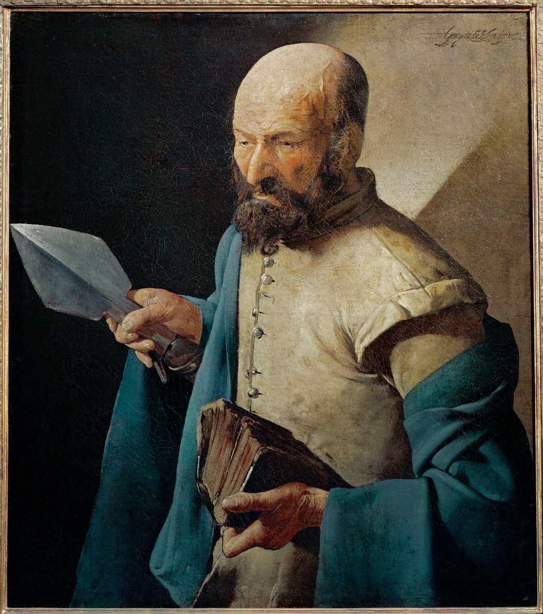 Saint Thomas by Georges de La Tour