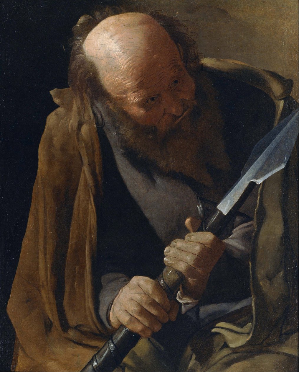 Saint Thomas the Apostle by Georges de La Tour
