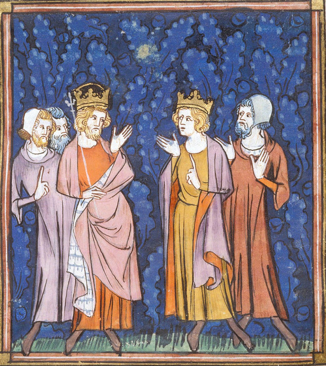 Charlemagne Taking Council by Georgia Levan Ramishvili from Tbilisi