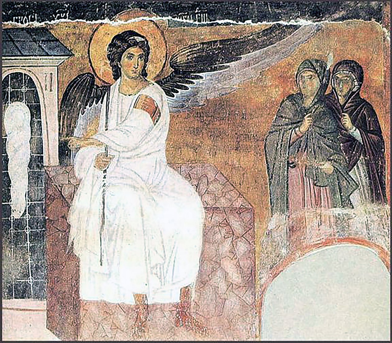 Fear Not Ye - White Angel of Mileševa Monastery, Serbia, 1230 by Georgia Levan Ramishvili from Tbilisi