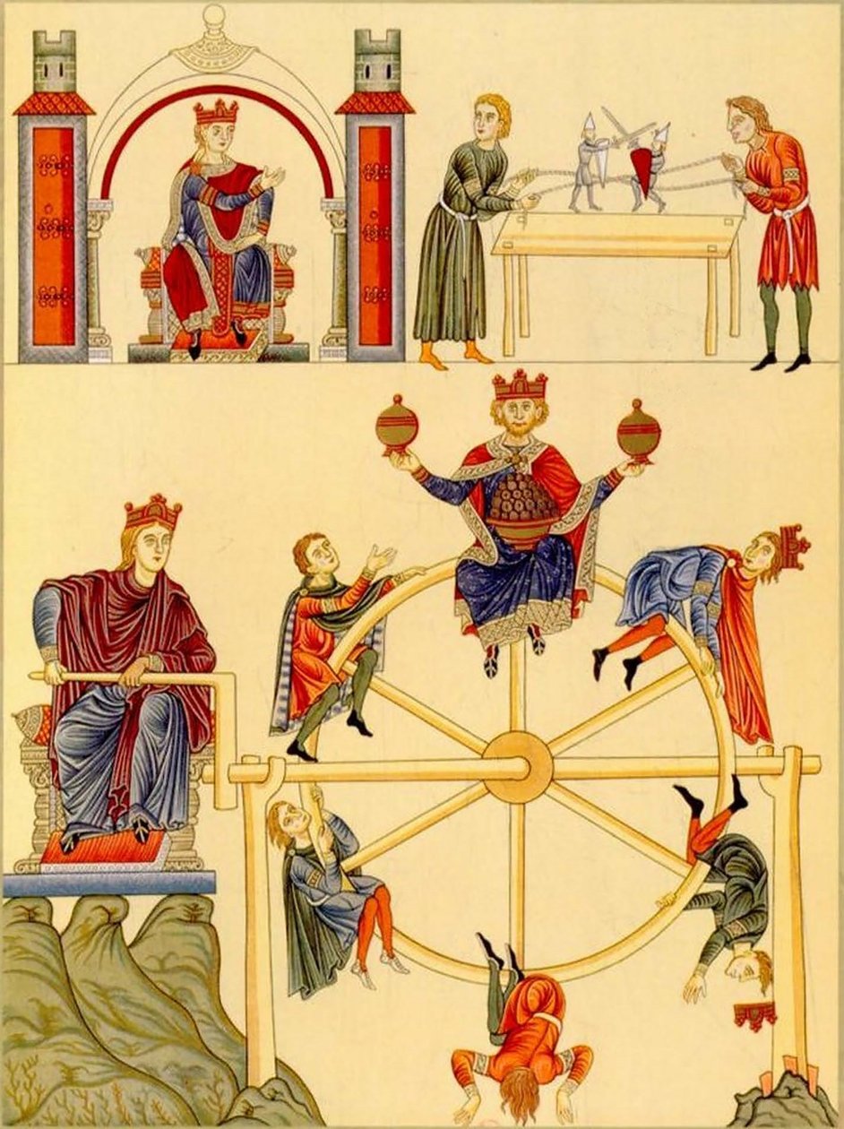Fighting Knight-Puppets & Wheel of Fortune by Georgia Levan Ramishvili from Tbilisi
