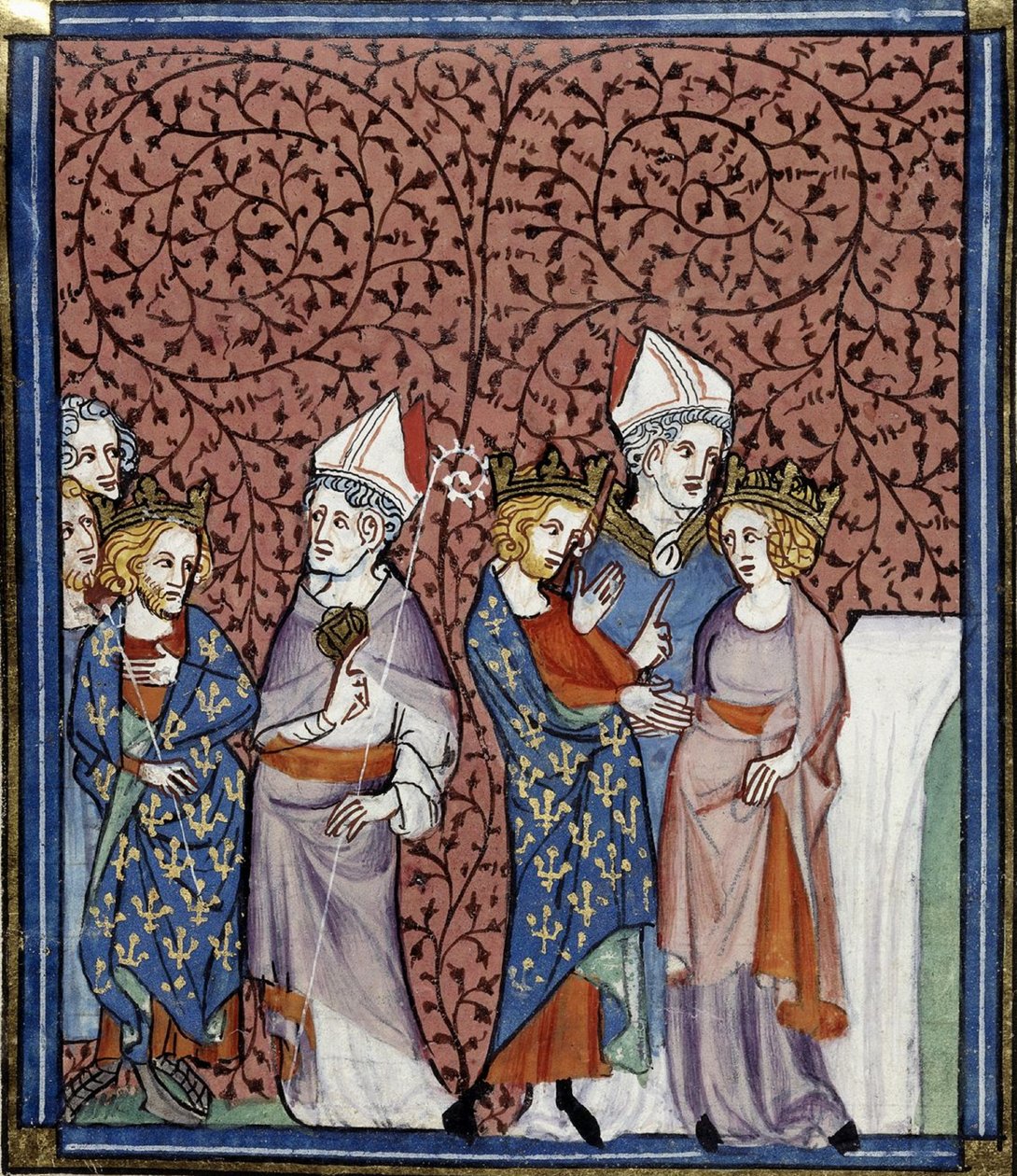 Henry I sending a bishop, and his marriage to Anne by Georgia Levan Ramishvili from Tbilisi