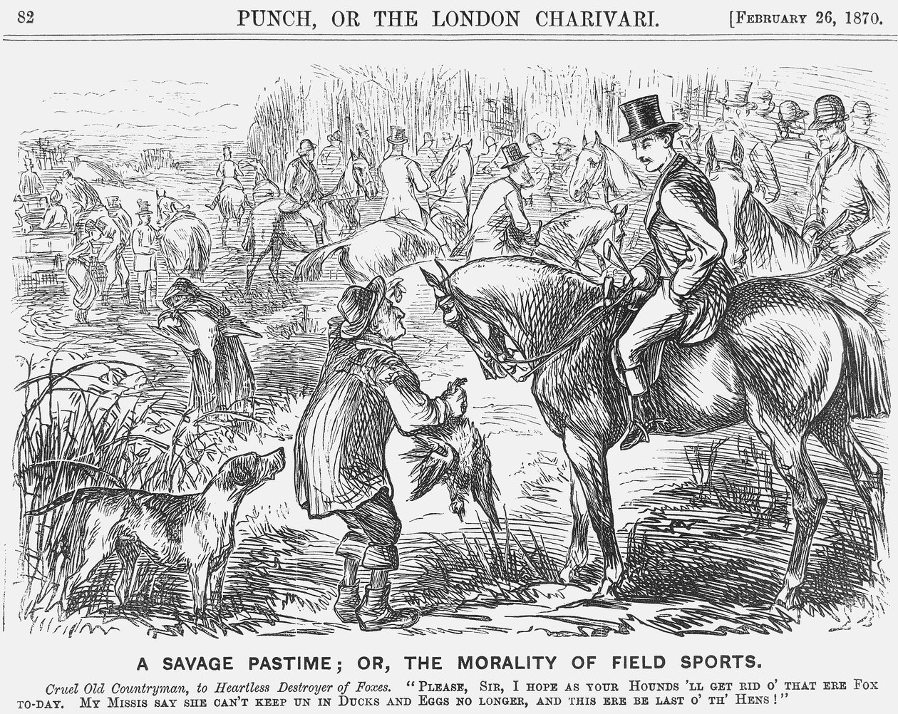 A Savage Pastime, or, the Morality of Field Sports by Georgina Bowers