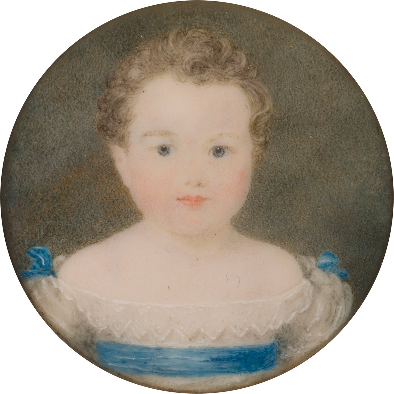 Portrait of Orlando George Charles Bridgeman, Afterwards 3rd Earl Bradford, as a Child (1819-1898) by Georgina Viscountess Newport Moncreiff