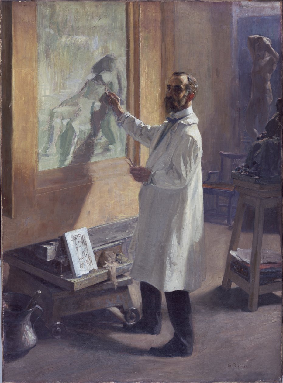 Sir William Goscombe John by Georgios Roilos
