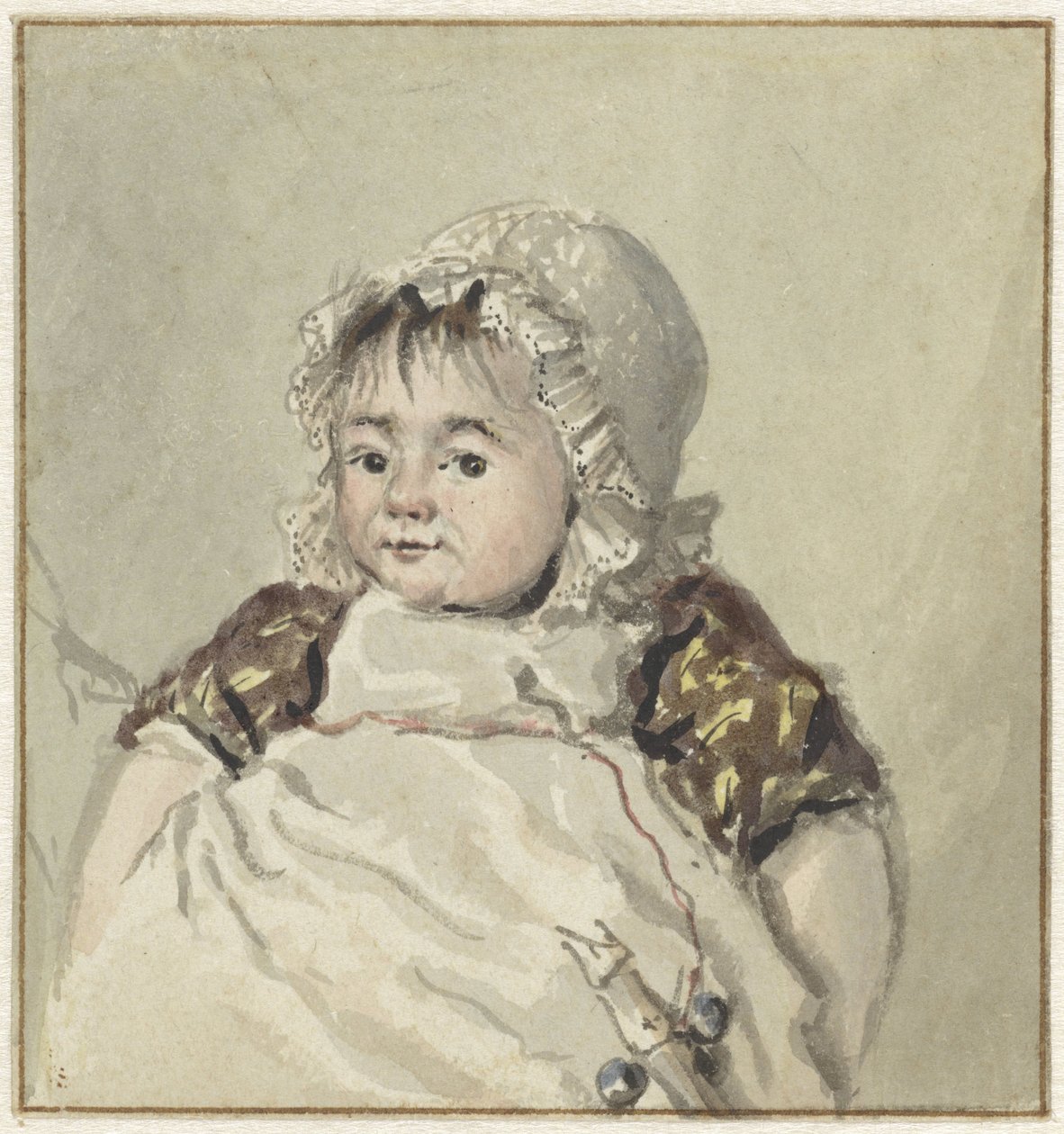 Portrait of Cornelia Johanna van Os by Georgius Jacobus Johannes van Os