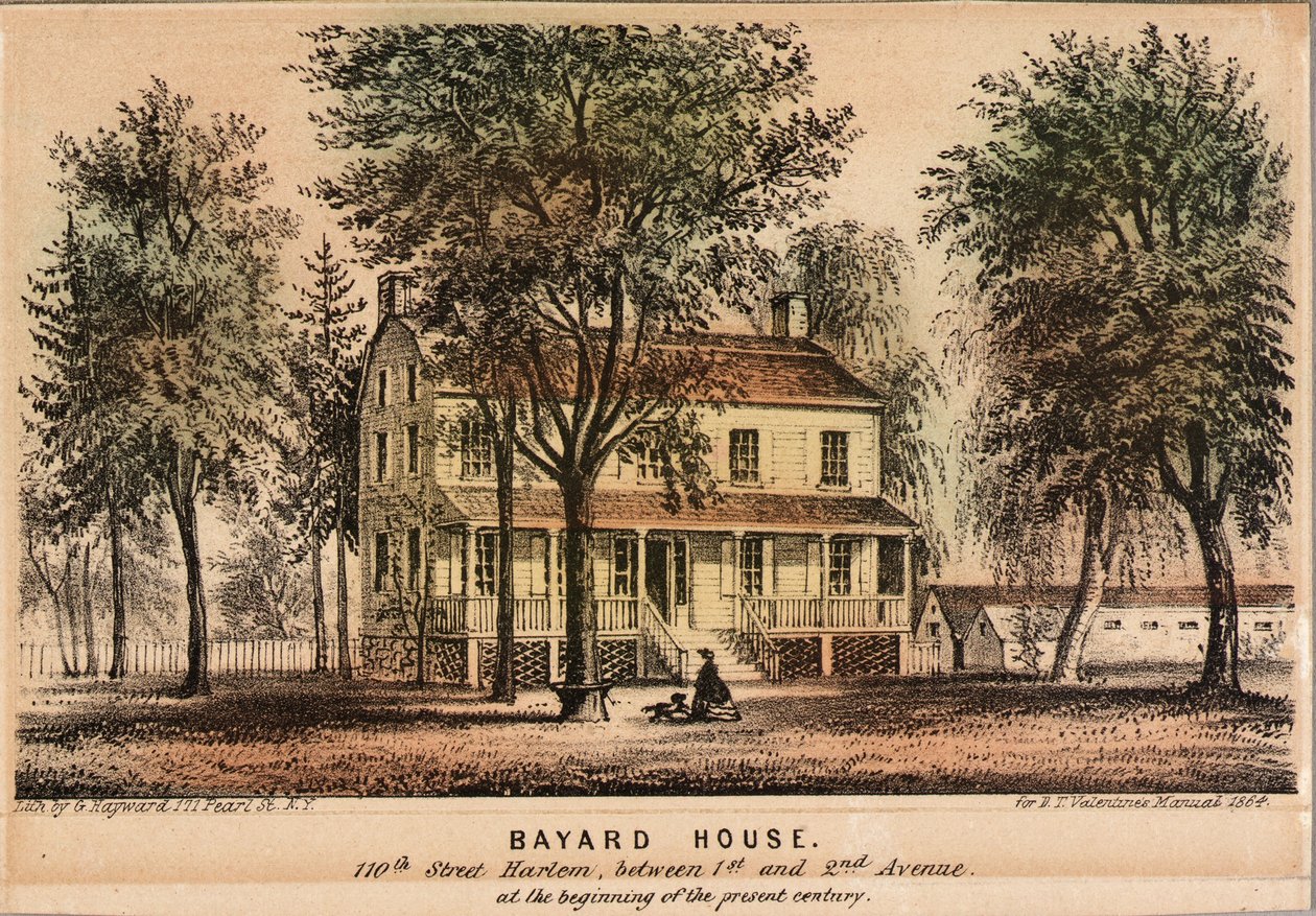 Bayard House, 110th St. Harlem between 1st and 2nd Avenue by Gerald Sinclair Hayward