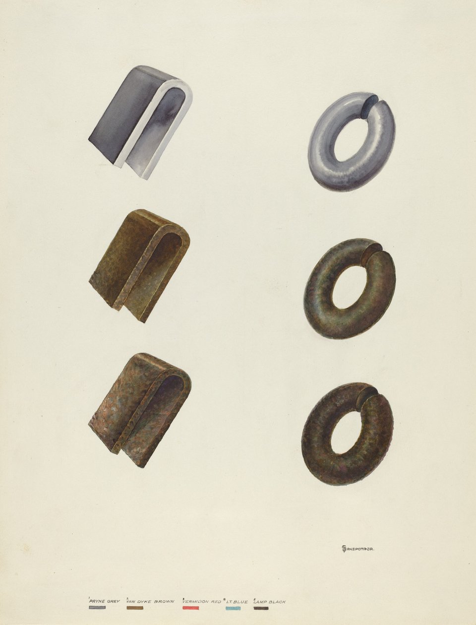 Color Notes on Iron by Gerald Transpota