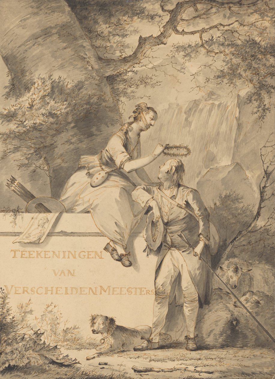 A Design for a Title Page by Gerard van Nijmegen