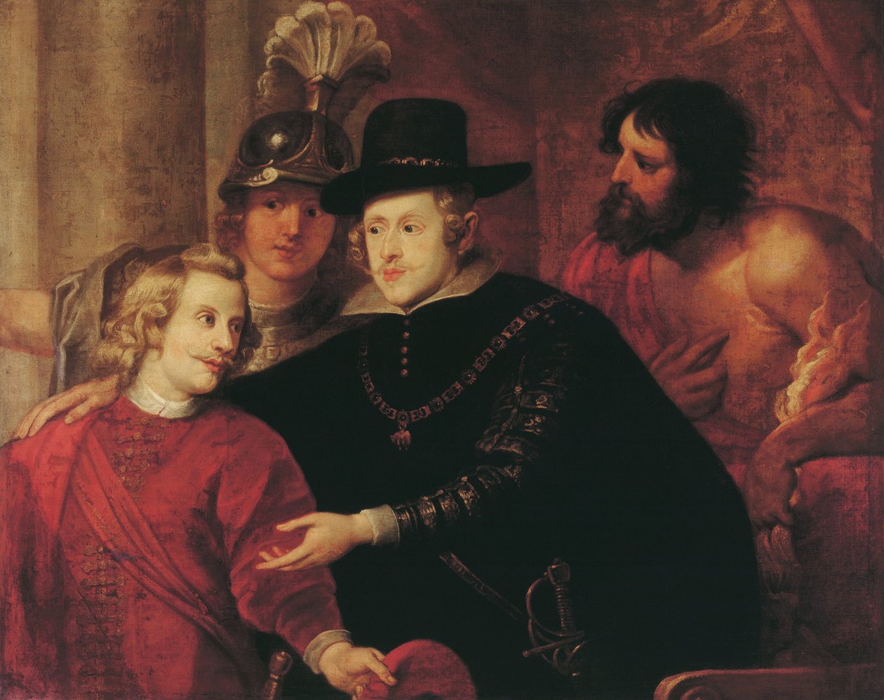 Philip IV of Spain Sending Off His Brother Cardinal-Infante Ferdinand ...