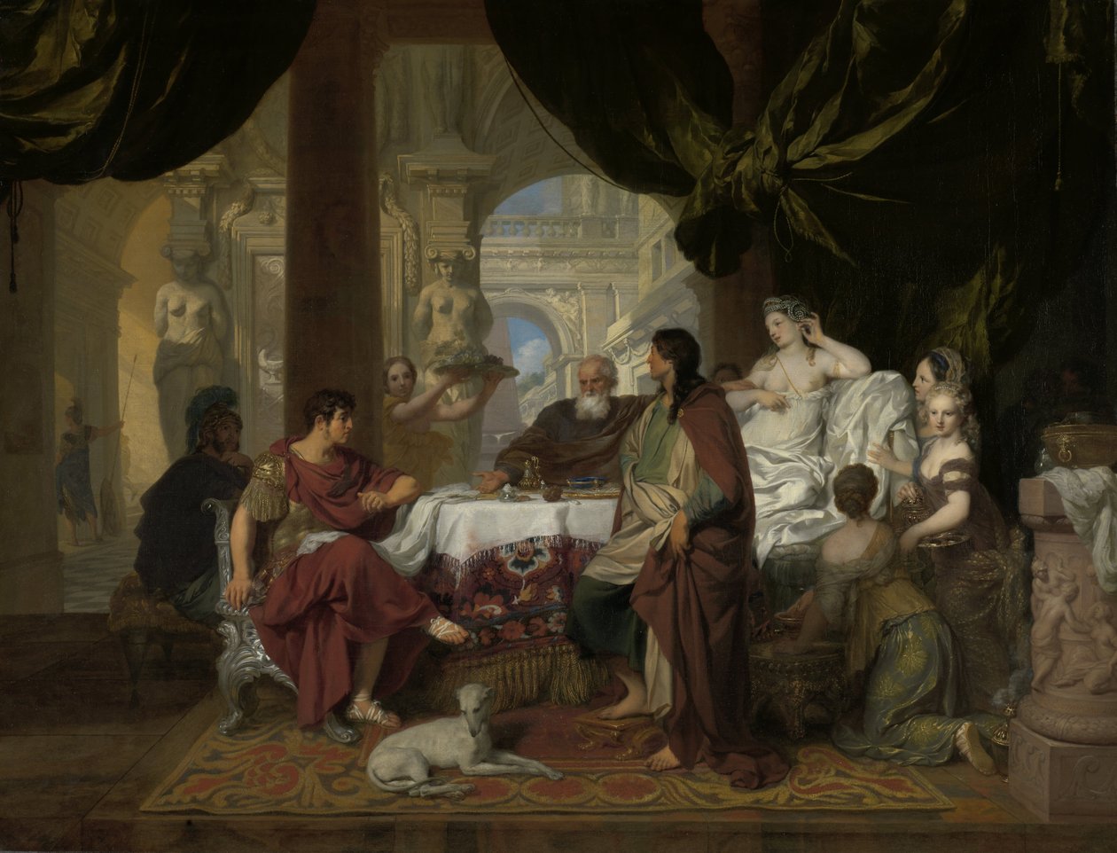 Cleopatra’s Banquet by Gerard de Lairesse