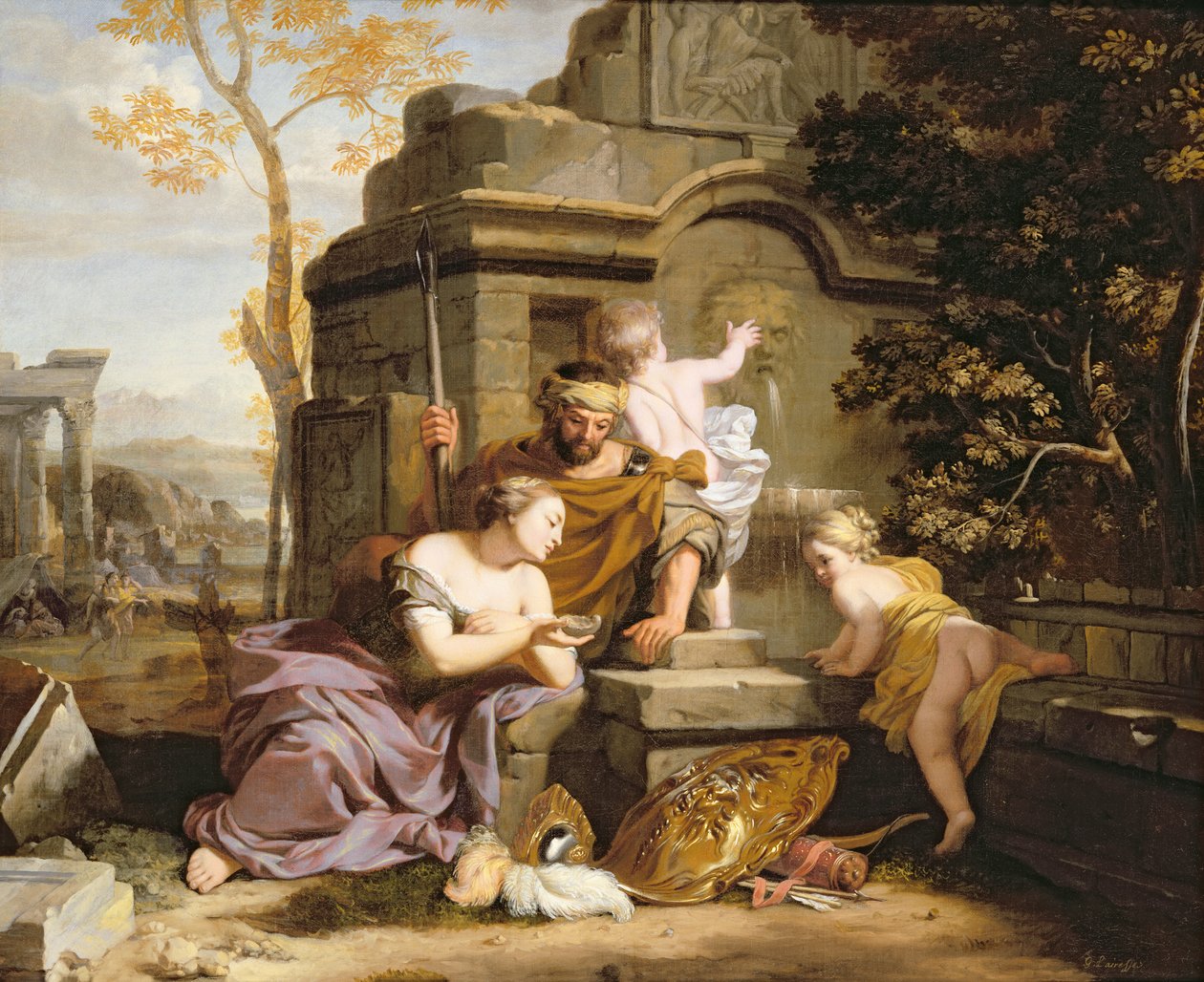 Granida and Daiphilo by Gerard de Lairesse