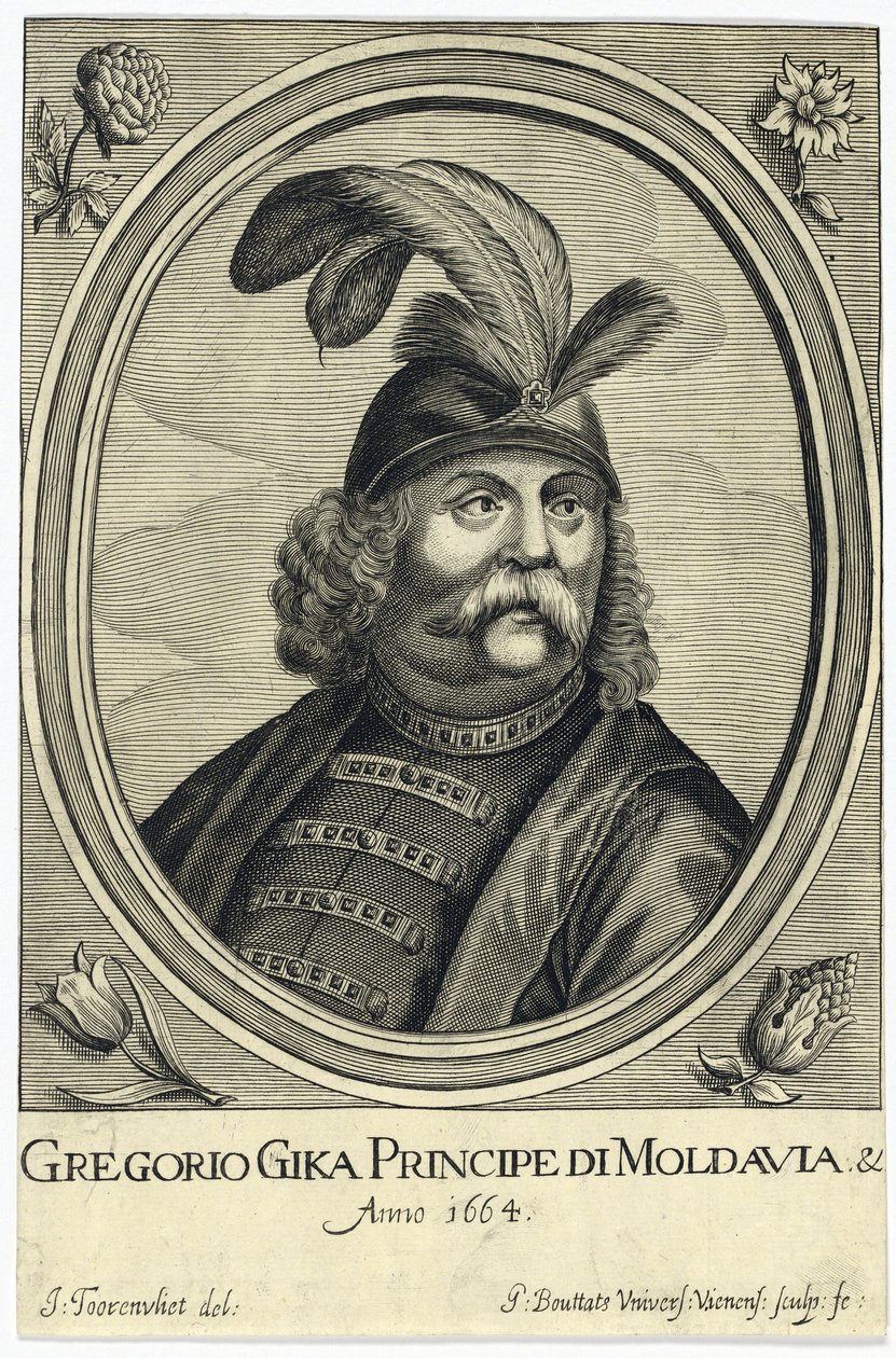 Grigore I Ghica, Prince of Wallachia by Gerard Bouttats