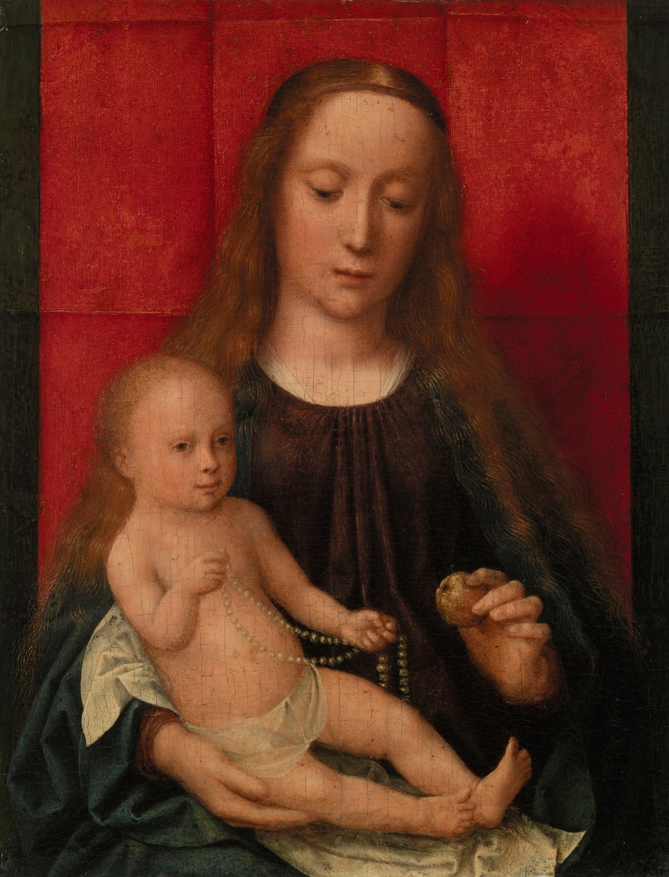 Virgin and Child by Gerard David: Premium art reproduction