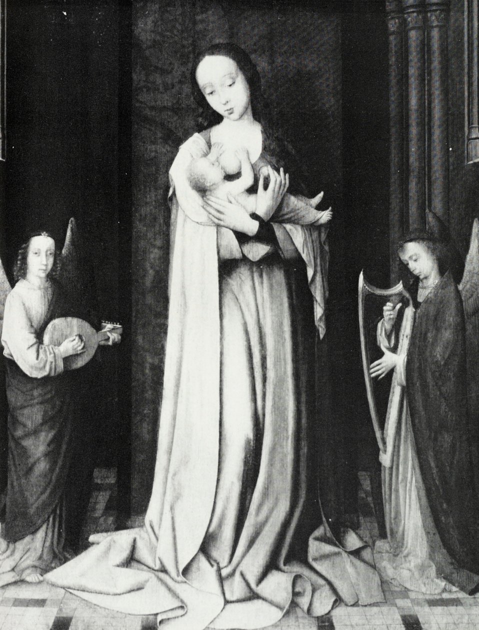 Virgin in the Apse by Gerard David