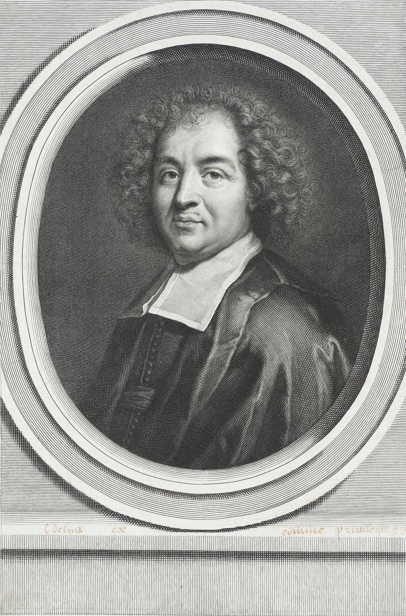 Louis Moreri by Gérard Edelinck