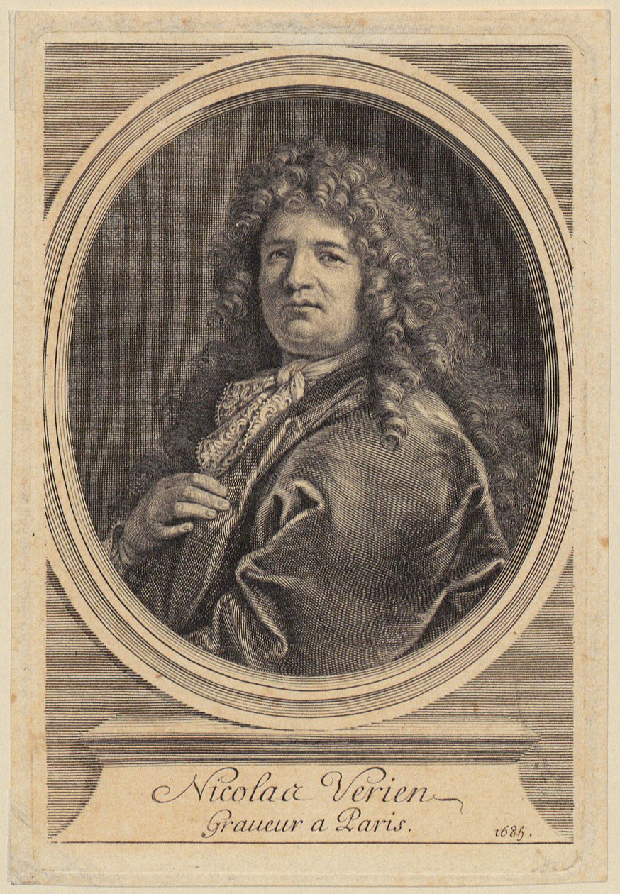Portrait of Nicolas Verien by Gérard Edelinck
