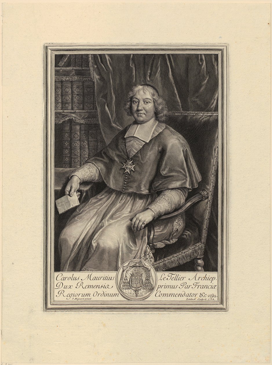 Portrait of Raimond Poisson by Gérard Edelinck