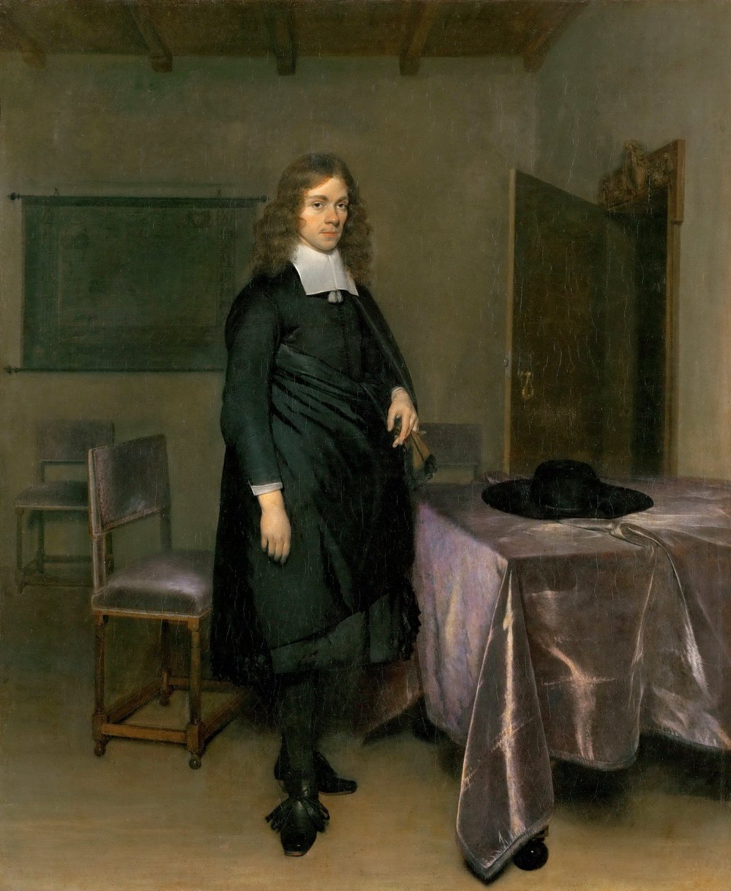 Portrait of a Man by Gerard Terborch