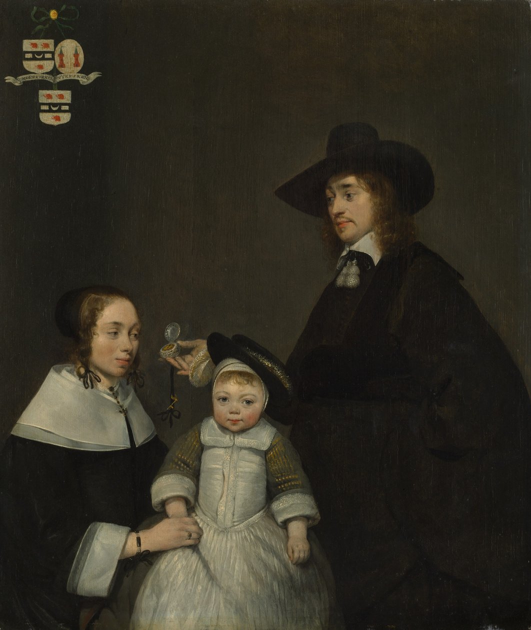 The Van Moerkerken Family, ca. 1653-54 by Gerard Terborch II