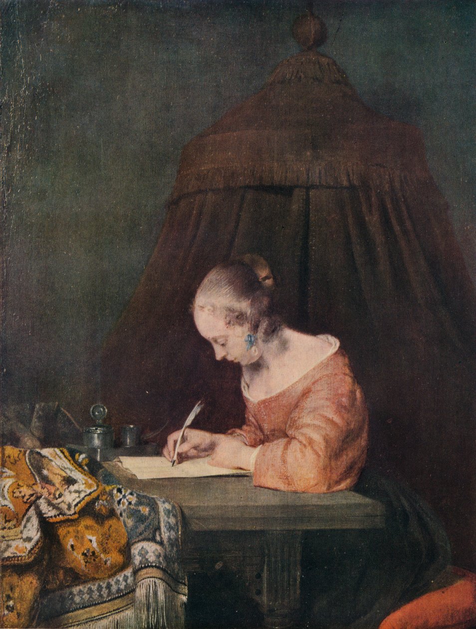 Woman Writing a Letter, c1655, 1938 by Gerard Terborch II