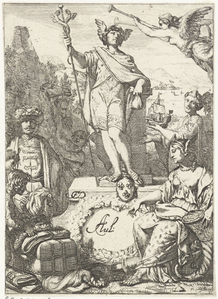 Allegory of Trade with Mercury by Gerard de Lairesse (rejected attribution)