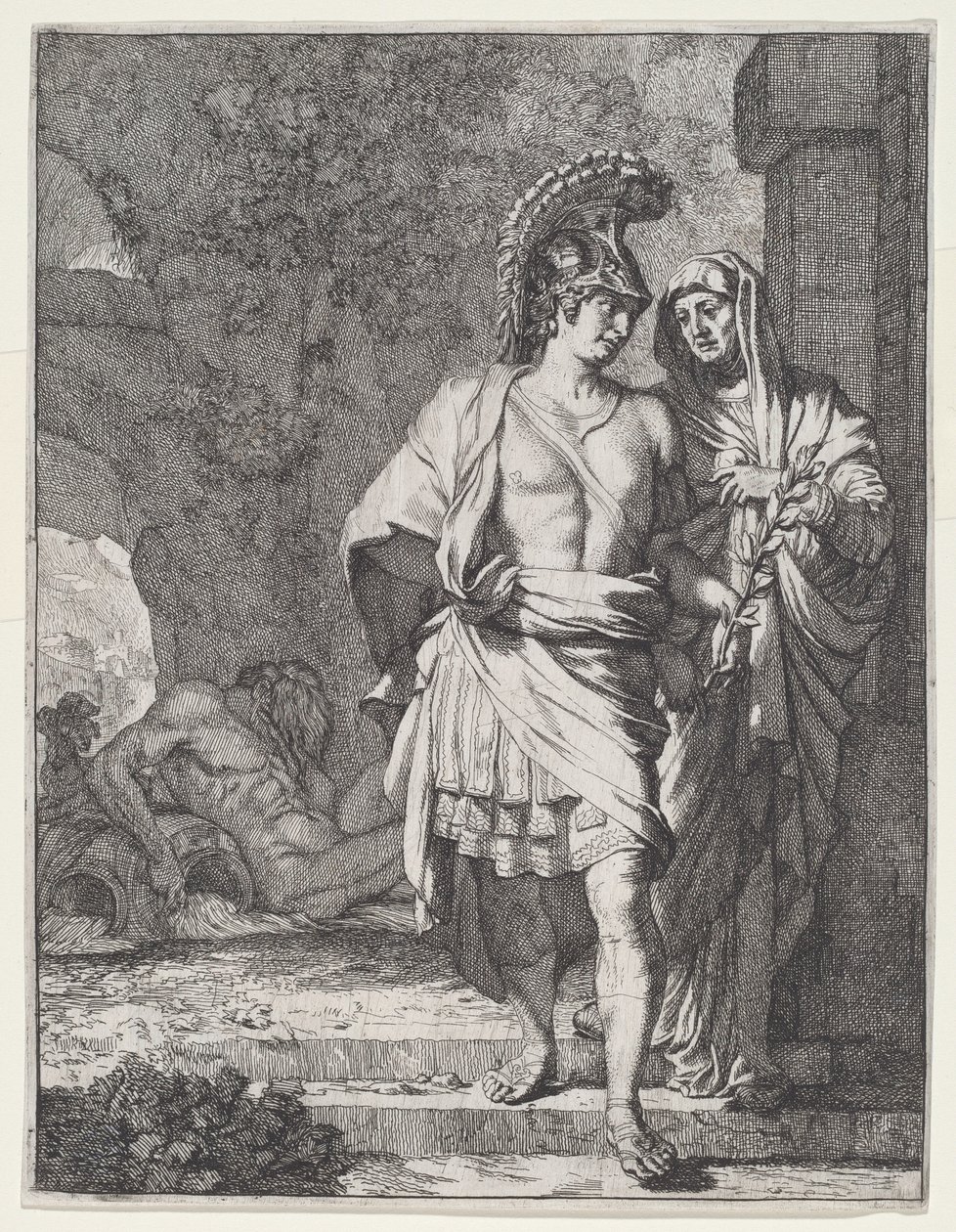 Aeneas and the Sibyl by Gerard de Lairesse