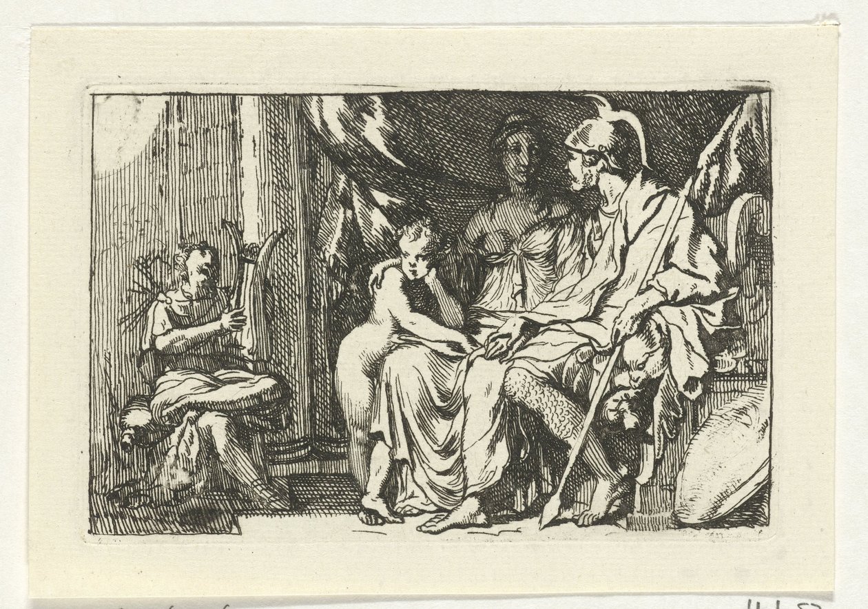 Aeneas Tells Dido About His Adventures by Gerard de Lairesse