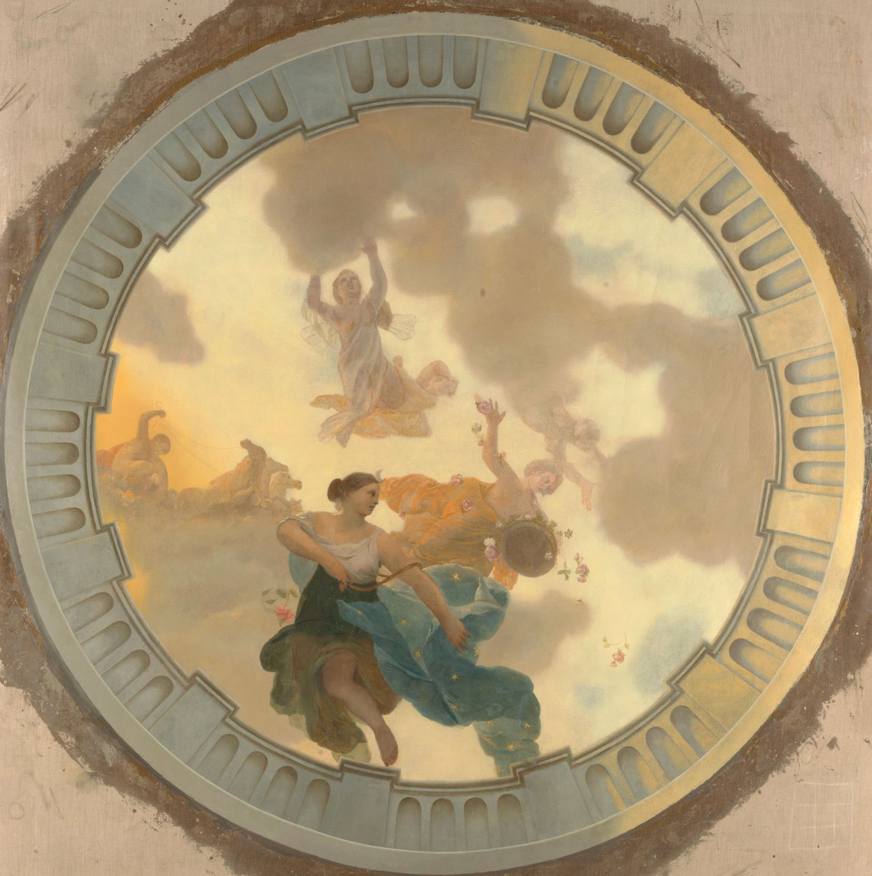 Ceiling with Representation of Diana and Her Companions by Gerard de Lairesse