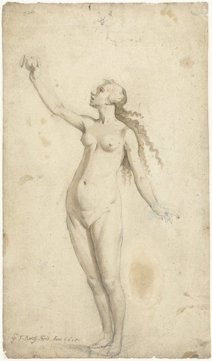Eve Reaching for the Apple by Gerard ter Borch