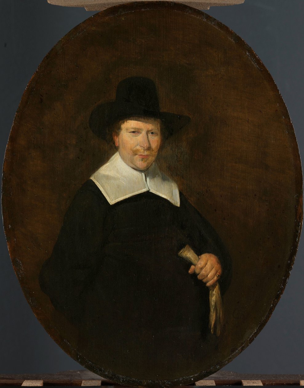 Gerard Abrahamsz van der Schalcke, Haarlem Cloth Merchant by Gerard ter Borch (II)