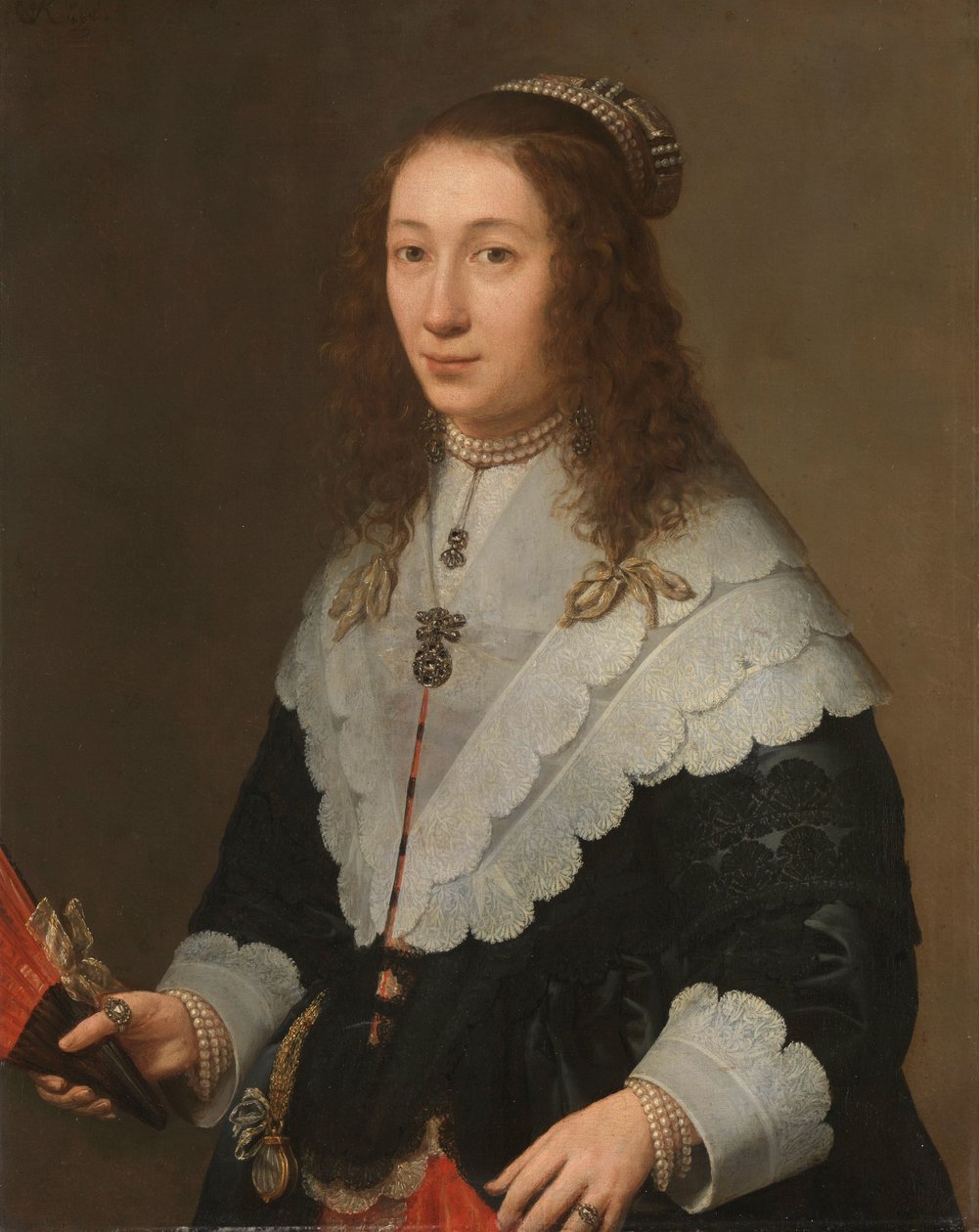 Catharina van Well (1626-1722), Wife of Guilliaam van Bleyswijk by Gerard van Kuijl