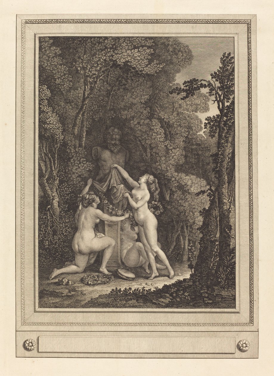 Les nymphes scrupuleuses, 1784 by Geraud Vidal
